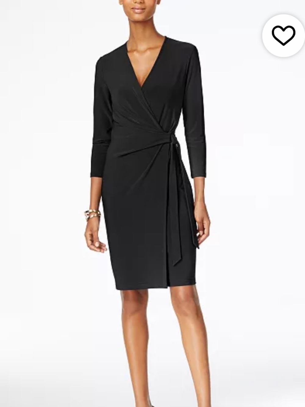 Anne Klein
Petite Large  Classic 3/4-Sleeve Wrap Dress